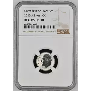 2018 S Silver Reverse Proof Set  (2)