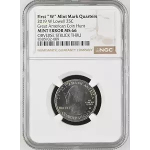 2019 W Great American Coin Hunt First 