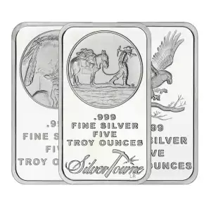 5oz  SilverTowne Silver Bar - Any Design